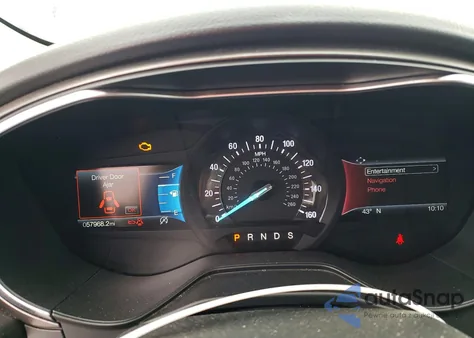 2019 Ford Fusion Se из США, поврежденный, VIN 3FA6P0HD0KR280461